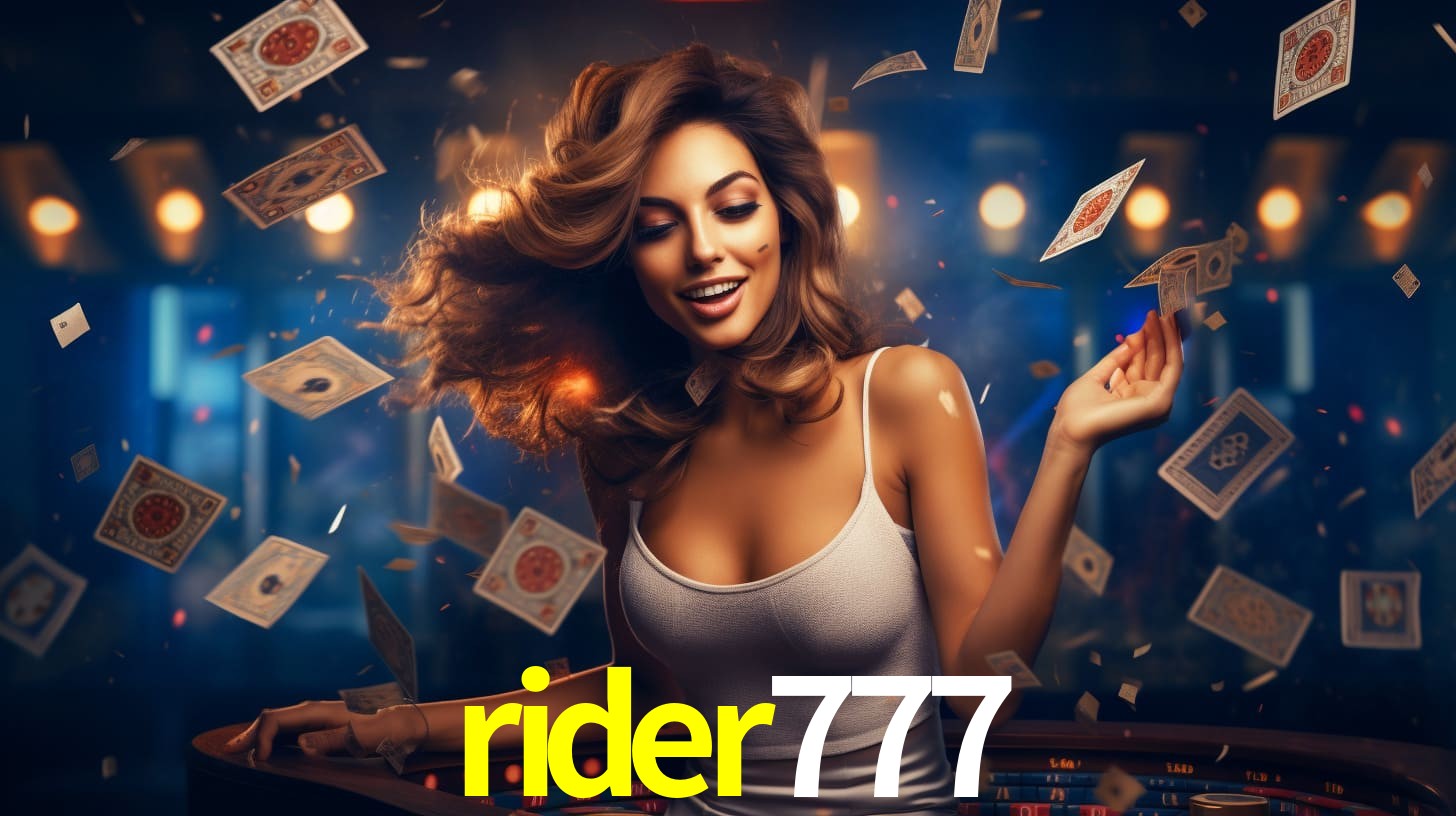 rider777: A Experiência de Casino com Jogos de Mesa ao Vivo