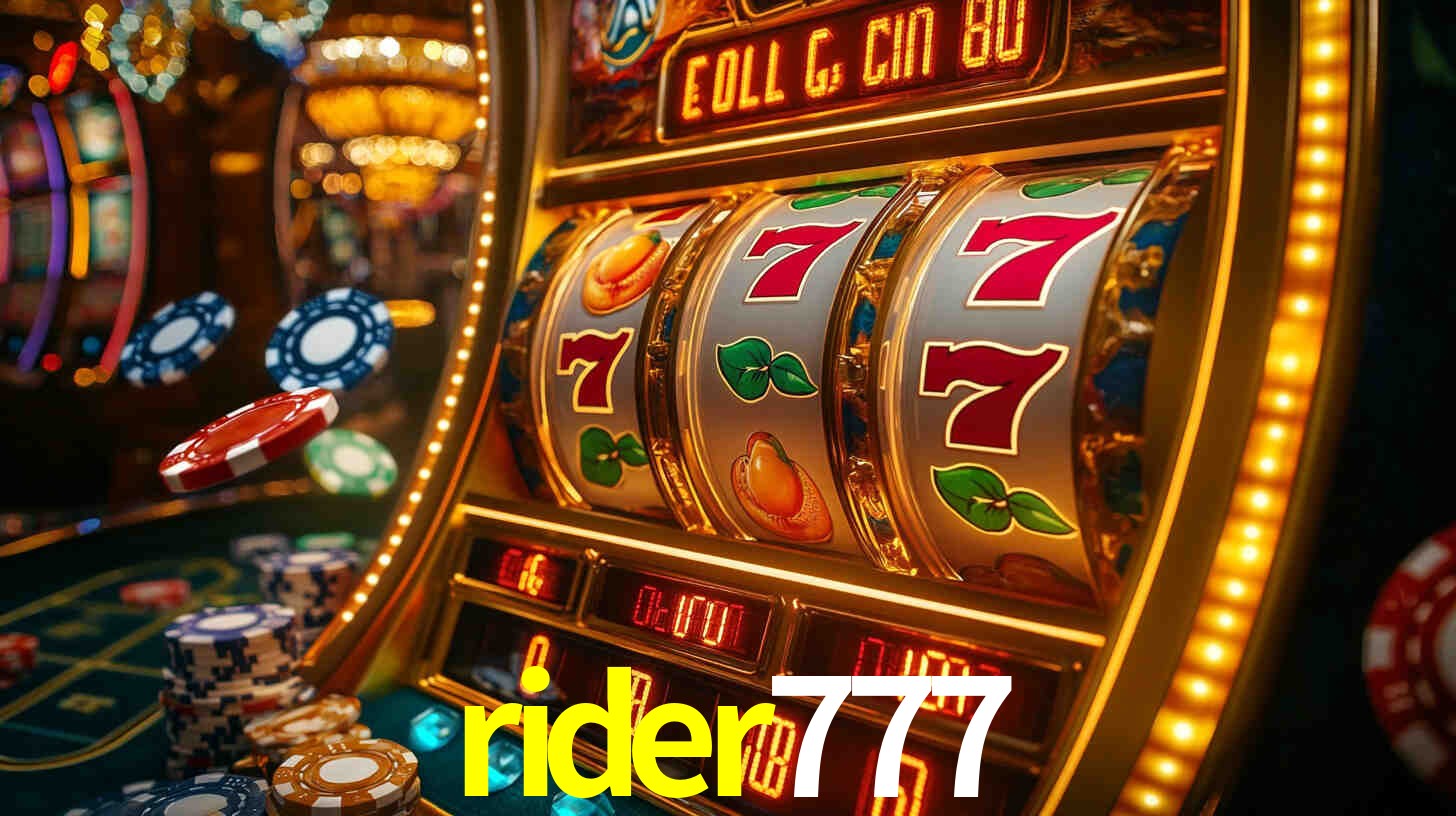 Explore as vantagens do rider777: serviço profissional e confiabilidade